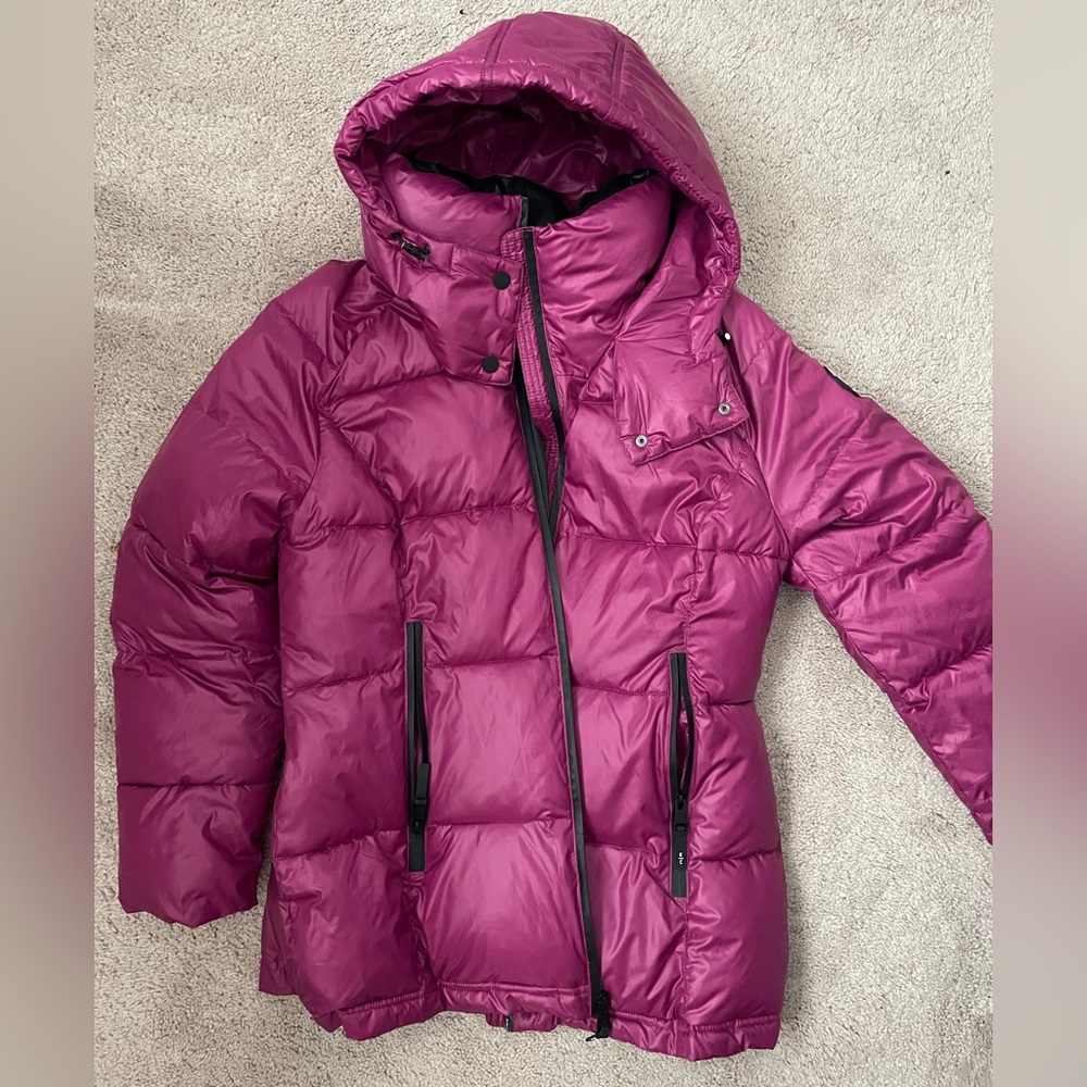 Pink winter jacket
